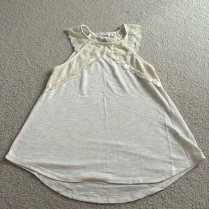 Monteau cream tank top.